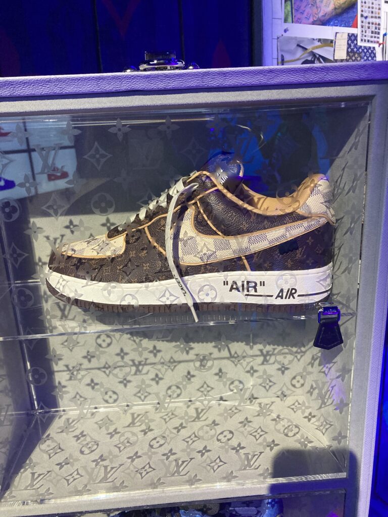 Virgil Abloh's Vuitton x Air Force 1 collab goes on view in Brooklyn - The  Spaces