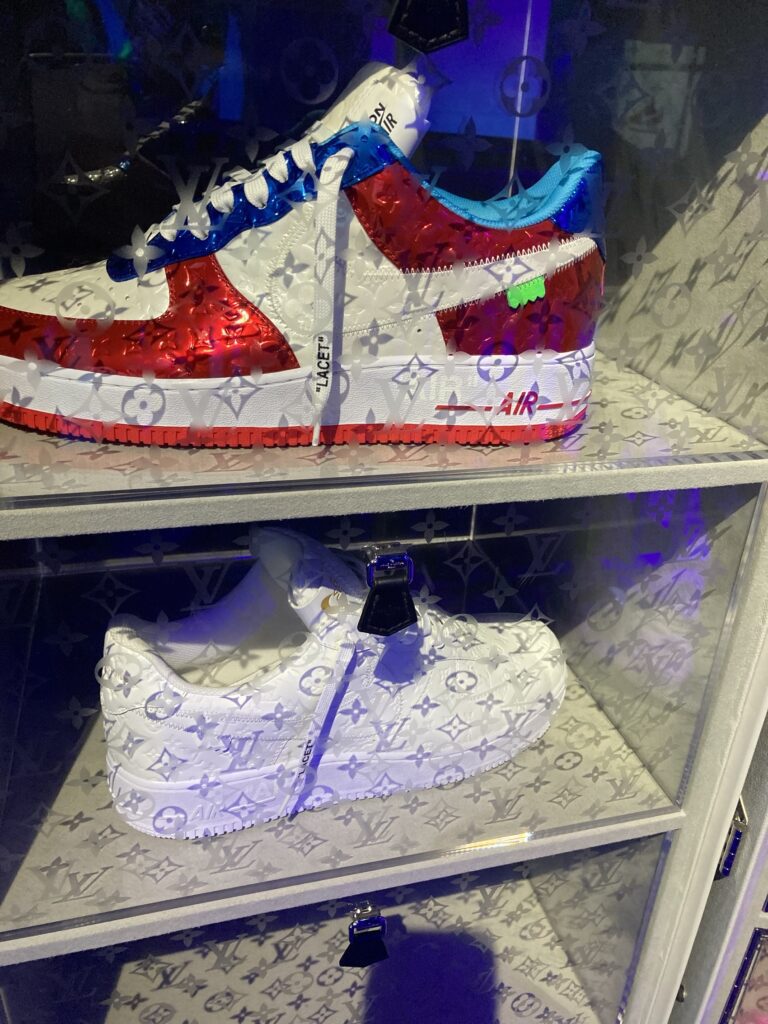 Virgil Abloh Leaves His Mark On Brooklyn With Nike Air Force 1 x Louis  Vuitton Dream Now Exhibit - Travel Noire