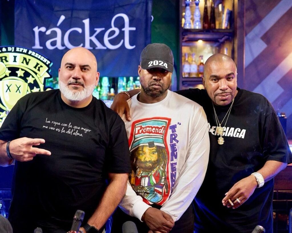 kanye drink champs interview
