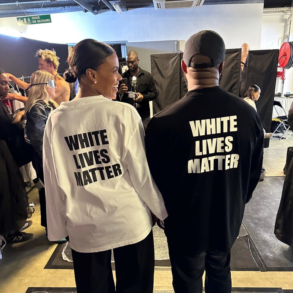 yeezy white lives matter