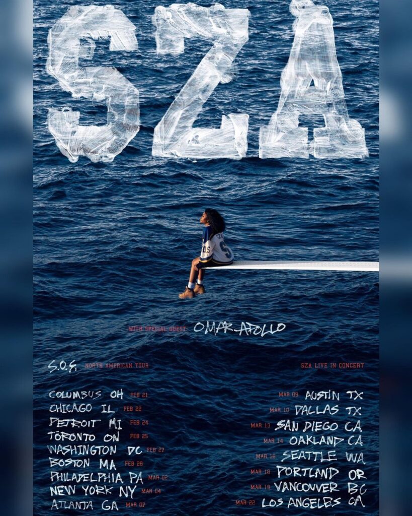 sza sos tour dates 2023
