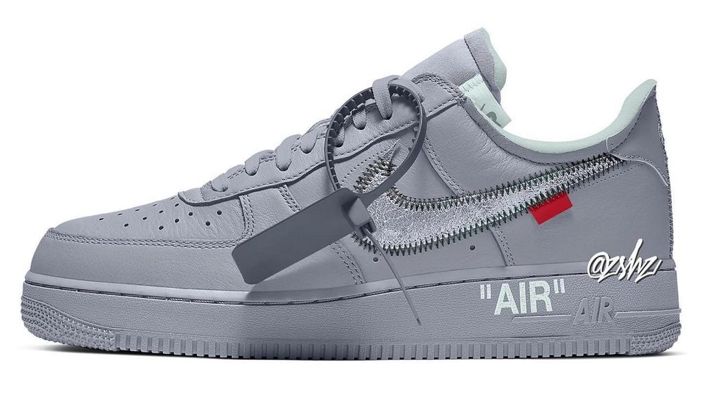 Off White Grey Air Force One 2023