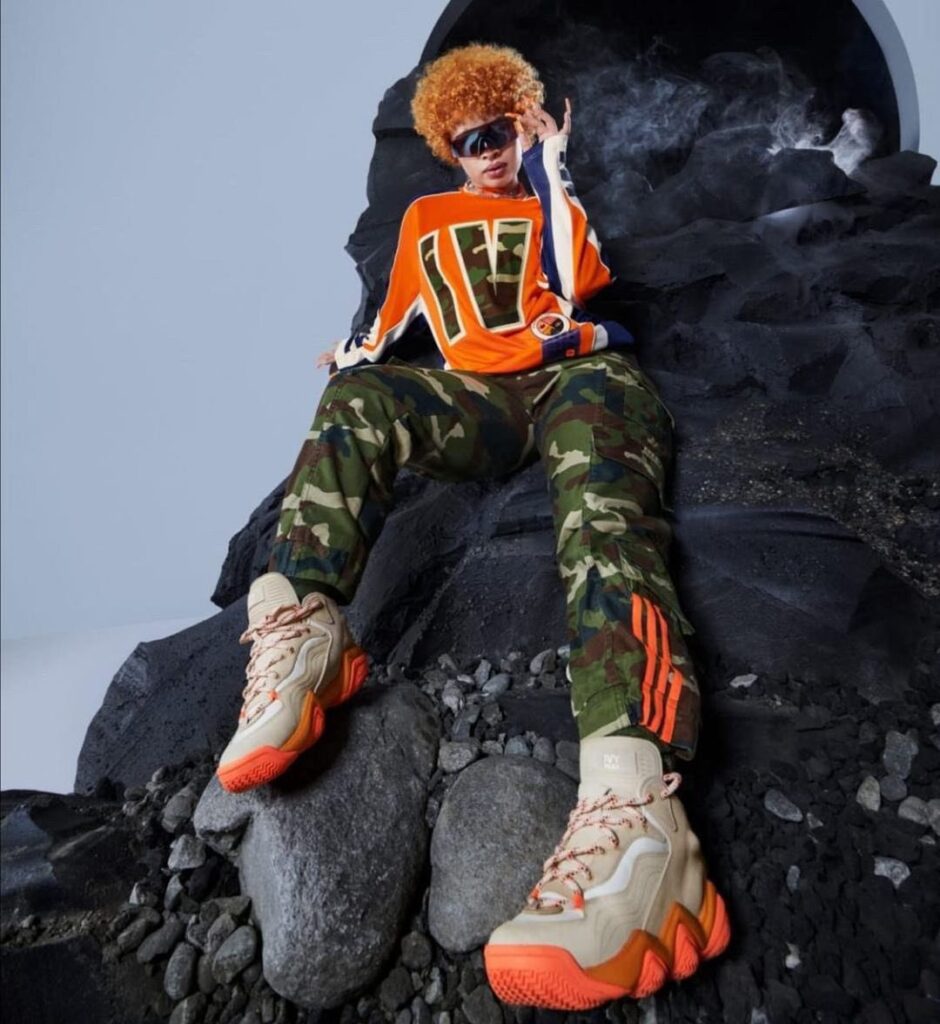 Ivy Park Taps Ice Spice For Camo Ivy Park Capsule Ft. Top Ten 2000 Sneaker SNOBETTE