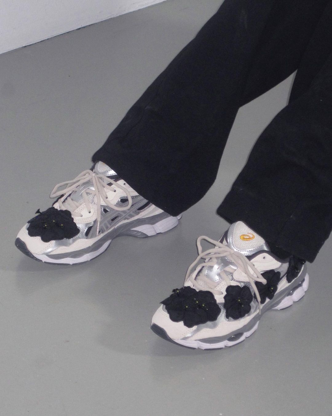 Asics Taps Cecilie Bahsen For Hand-Embroidered, Flower-Covered GEL-NYC ...