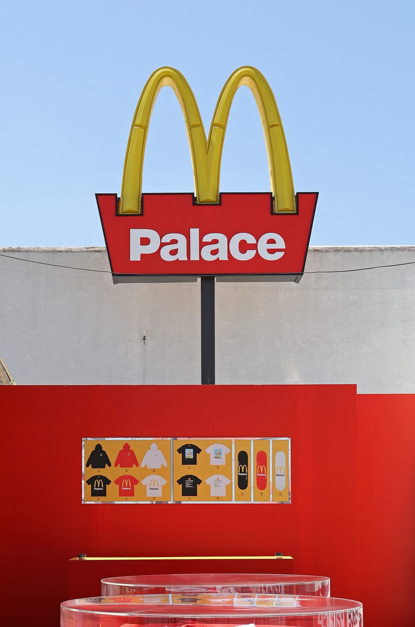 Palace x McDonald's Description II T-shirt White