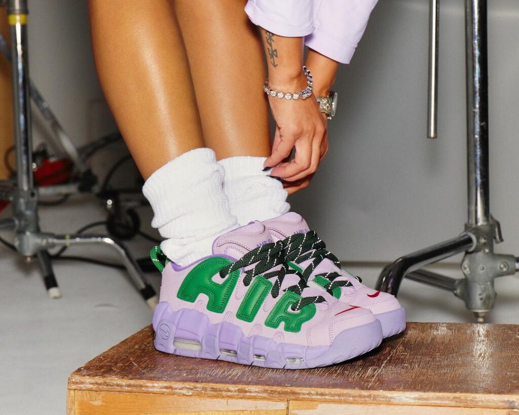 Nike And Ambush Delight With Lavender Air More Uptempo, Launching