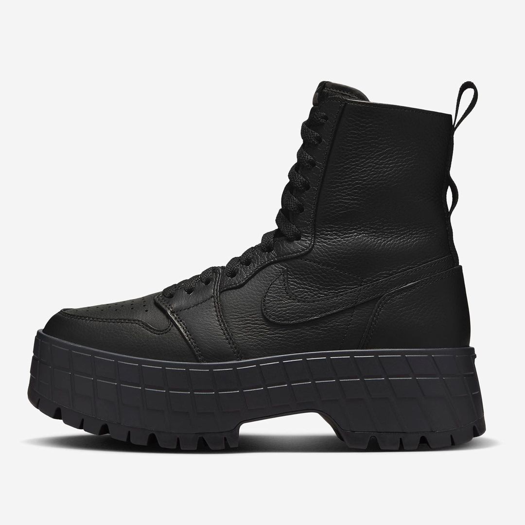 Jordan Goes Goth With Air Jordan 1 Platform Brooklyn Boot | SNOBETTE