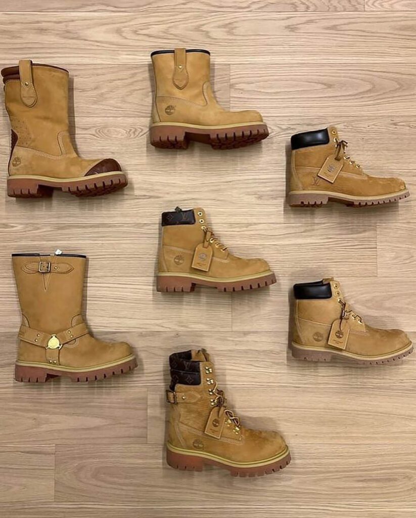 louis vuitton timberland boots fall 2024 12