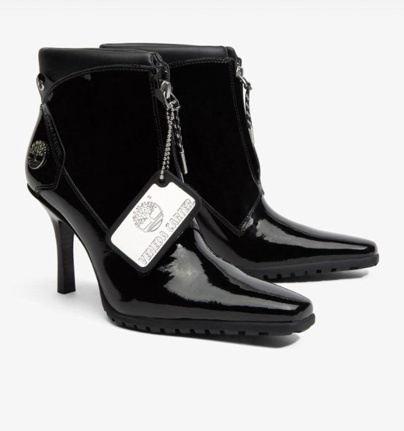 Veneda Carter Timberland Patent Boots 3 1