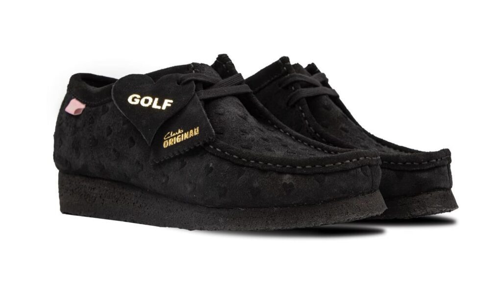 clarks golf wang black