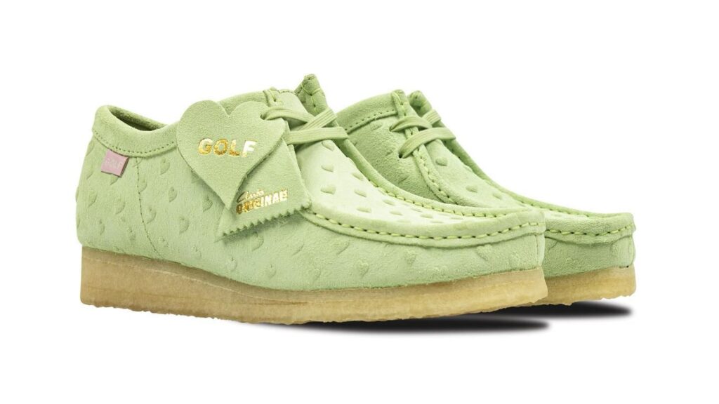 clarks golf wang green