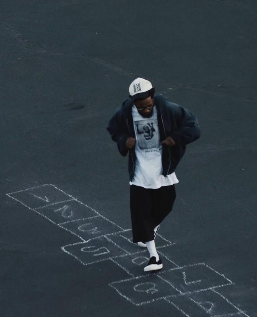 kendrick lamar not like us hopscotch outfit