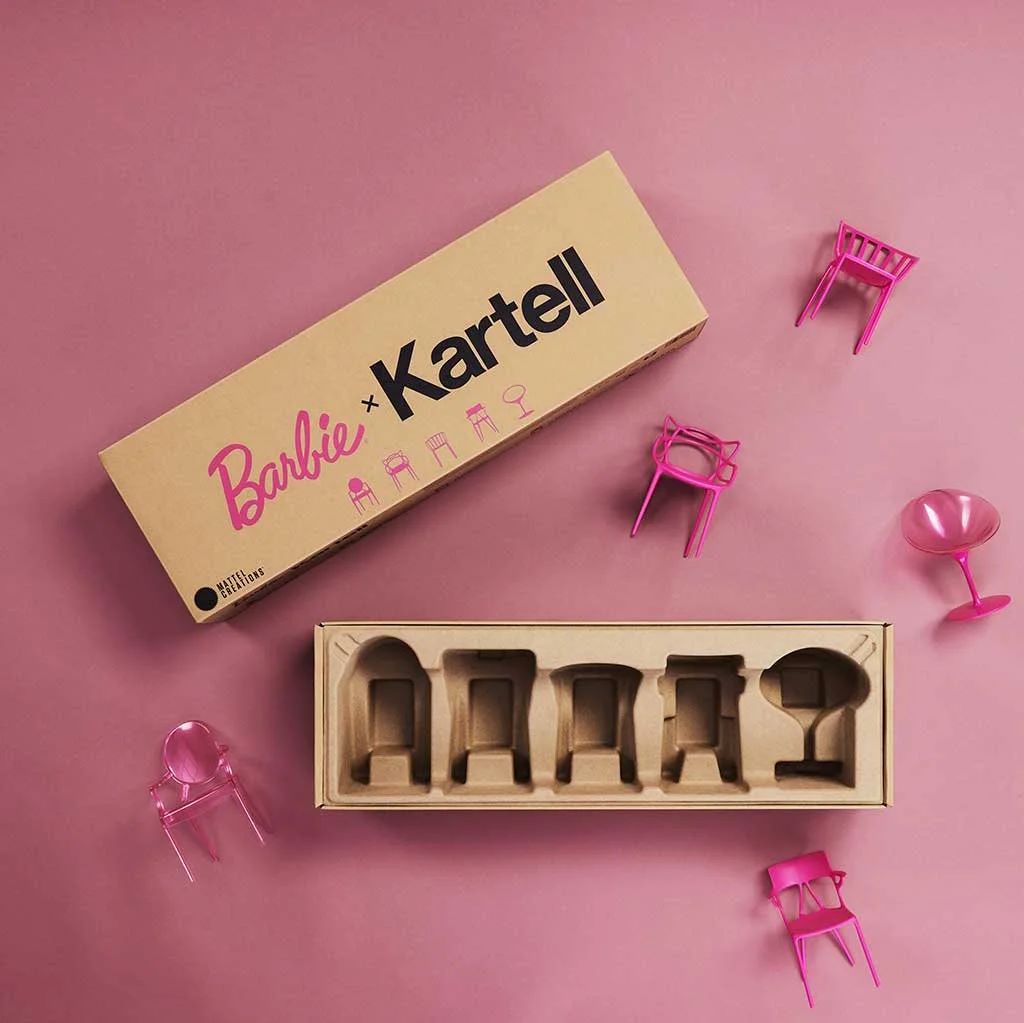 Barbie Kartell Chairs miniature 2