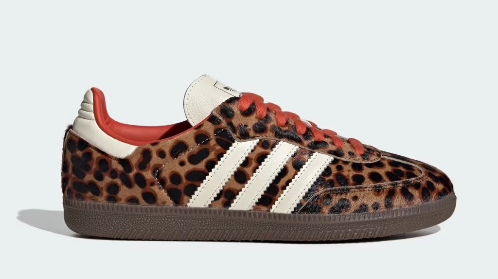 Adidas Samba OG leopard 1