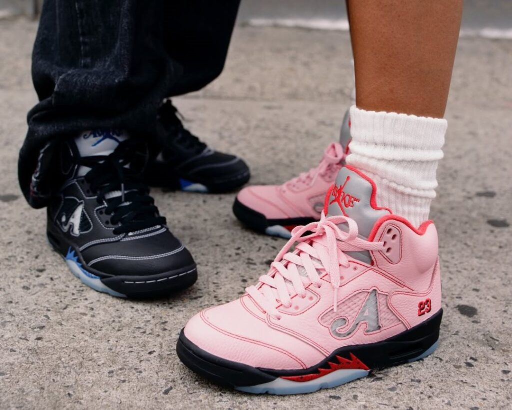 air jordan 5 awake ny artic pink 2